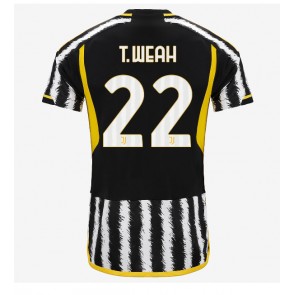 Juventus Timothy Weah #22 Koszulka Podstawowych 2023-24 Krótki Rękaw